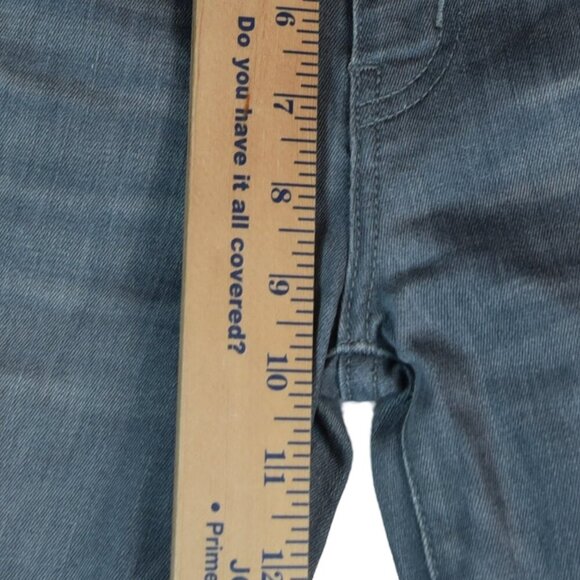 Current Elliott Women's Distressed Skinny Jeans Size 24 Gray Mid-Rise Denim Pant - Picture 3 of 9